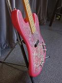 Pink Paisley Precision Bass
